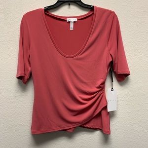 Leith Ruched Side Tee